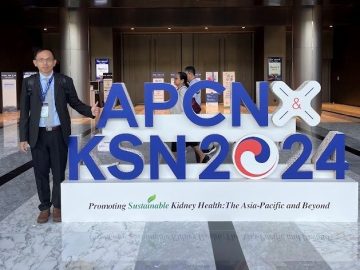 計畫主持人受邀參與 「APCN & KSN 2024 會議」,揭示多元照護下 CKD 的風險新解!